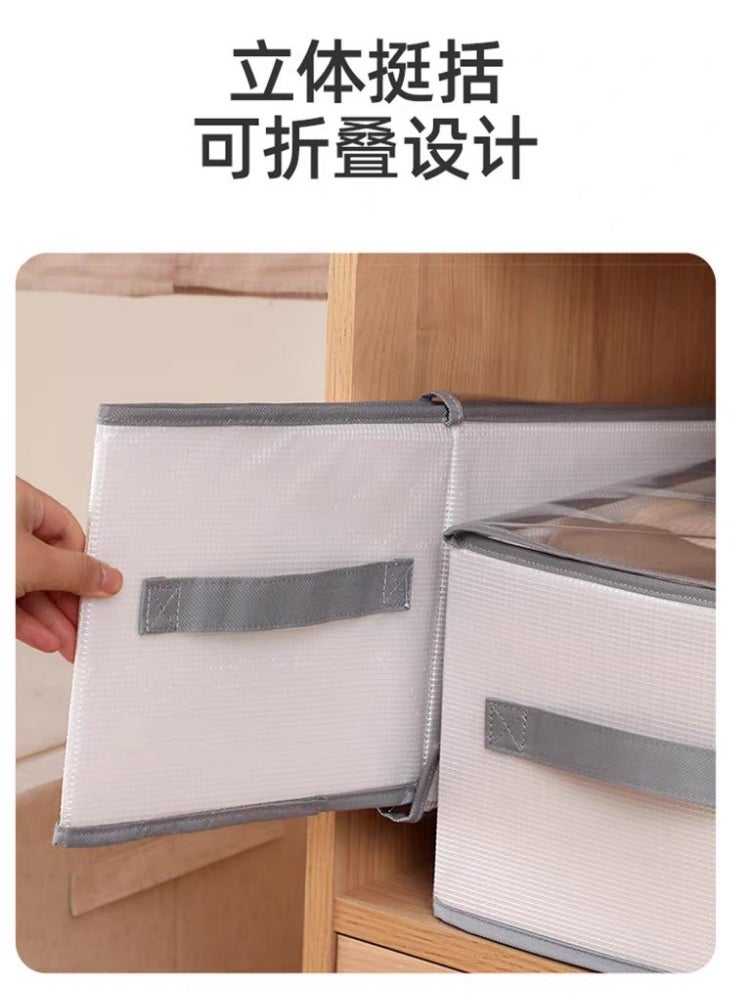 Generic Clothes, pants and jeans organizer, with a transparent cover - 9 compartments  - Image 5