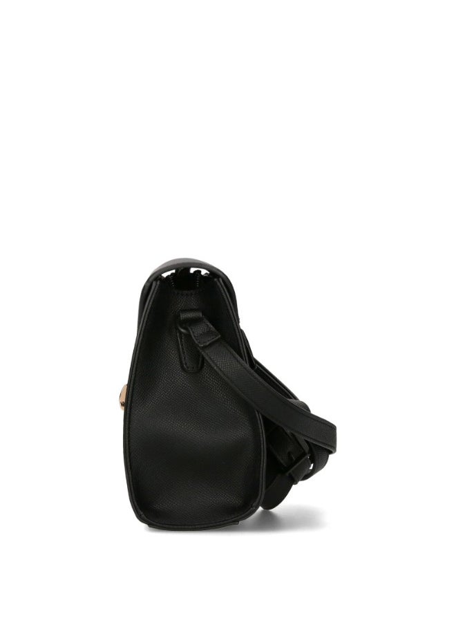 David Jones David Jones Shoulder Bag for Women, faux Leather Hobo Crossover Fashion Handbag Purse Color BLACK  - Image 4