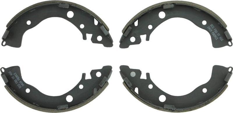 BOSCH BS913 Blue Drum Brake Shoe Set - Compatible With Select Honda Civic, Fit, Insight; REAR - Image 1