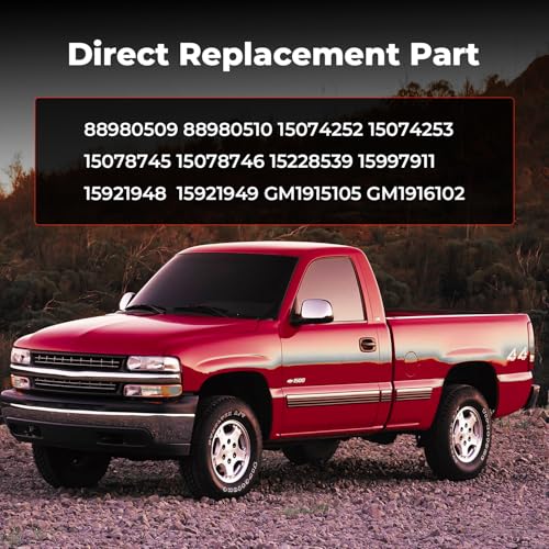 KARPAL Tailgate Hardware Rebuild Kit Compatible with 1999-2006 Chevy Silverado GMC Sierra w/Handle Bezel Latch Cable Hinge Rod Clip Bolt - Image 3