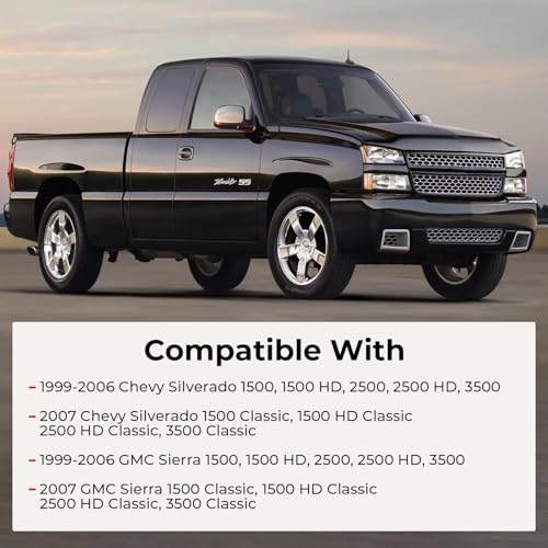 KARPAL Tailgate Hardware Rebuild Kit Compatible with 1999-2006 Chevy Silverado GMC Sierra w/Handle Bezel Latch Cable Hinge Rod Clip Bolt - Image 2