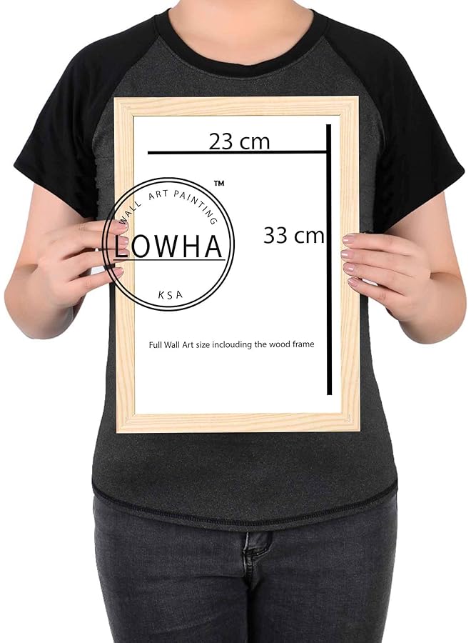 erorex Real Madrid Black White Wall Art With Pan Wood Framed Ready To Hang For Home Bed Room Office Living Room Home Decor Hand Made Wooden Color 23 X 33Cm By - Image 3