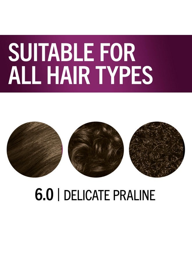 Schwarzkopf Keratin Color Permanent Hair Color, 6.0 Delicate Praline,1 Application-Professionally Inspired Permanent Hair Dye,for up to 80% Less Breakage vs Untreated Hair and up to 100% Gray Coverage - Image 3