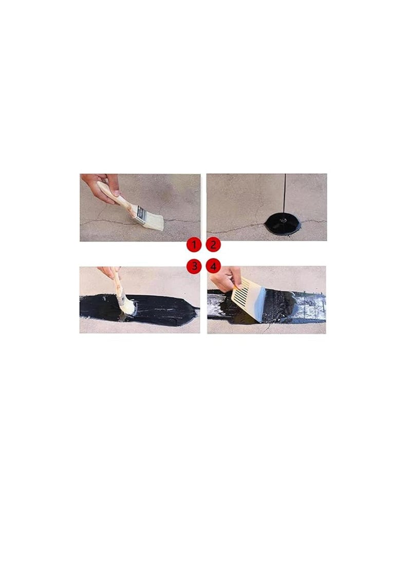 Generic - Waterproofing Coatings for External Roofs,Roof Repair Waterproofing Adhesive,Liquid Waterproof Sealant, Quick-Drying Sealing Waterproofing Agent,Water-Based Waterproof Coating (1PCS,Gray) - Image 1