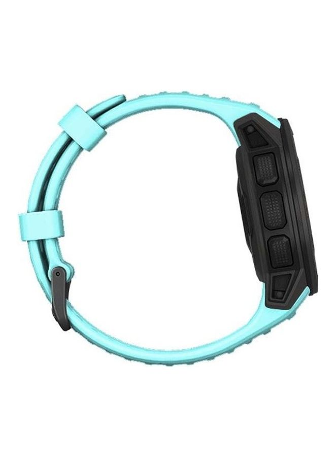 NIBEMINENT Silicone Replacement Wrist Strap For Garmin Instinct- 22mm Mint Green - Image 4