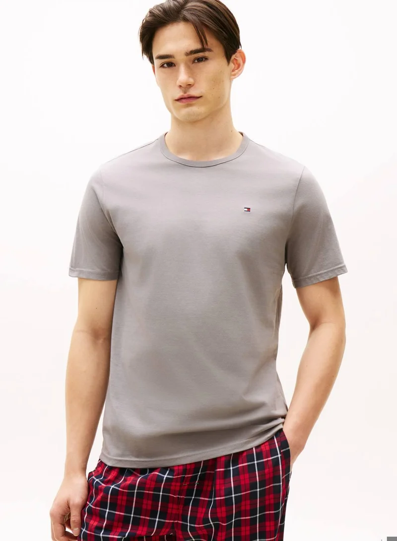TOMMY HILFIGER  3-Pack Signature Crew Neck T-Shirts for Men | Best Price UAE
