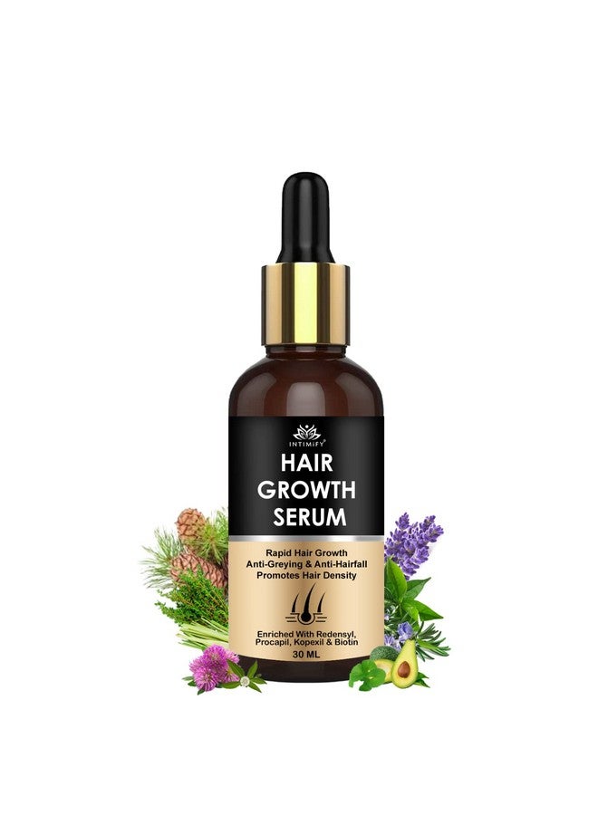 INTIMIFY سيروم نمو الشعر INTIMIFY مع بروكابيل، ريدنسيل، بهرينغراج والبيوتين للرجال والنساء 30 مل - Image 1