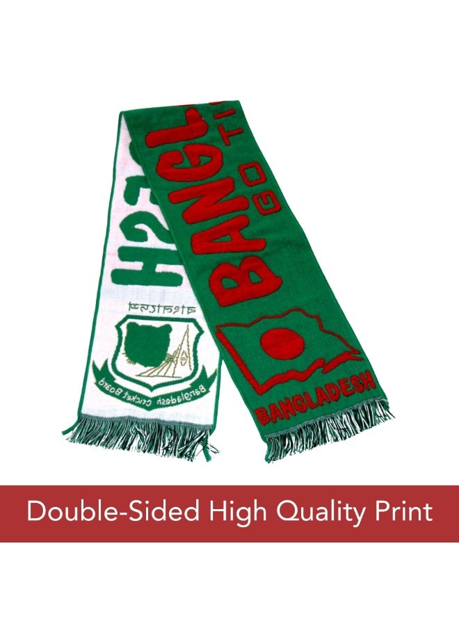 برينت شوب فور مي وشاح بنغلاديش - مثالي للرياضة والاحتفالات الوطنية والمسيرات والكريكيت والأنشطة الخارجية - إكسسوار مريح وأنيق لكل مناسبة - Image 4
