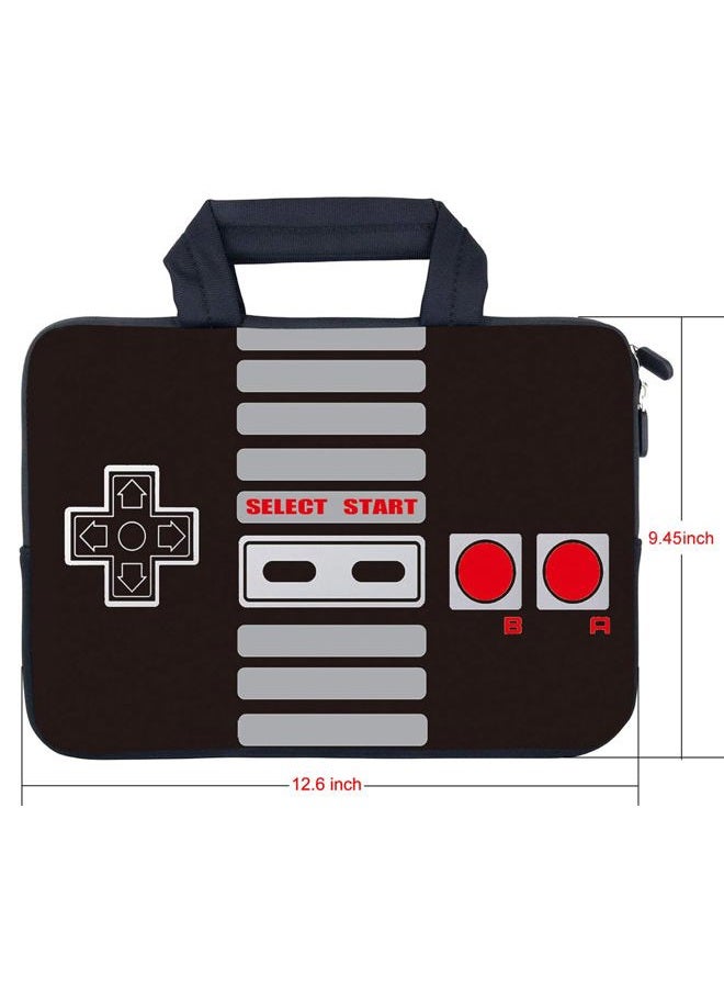 AMARY 11.6" 12 inch Laptop Handle Bag Neoprene Notebook Carrying Pouch Chromebook Sleeve Ultrabook Case Tablet Cover Fit Apple MacBook Air HP DELL Lenovo Asus Samsung(Games) - Image 2