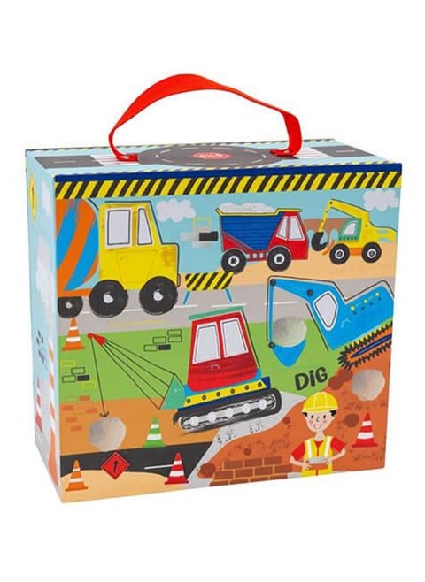Floss & Rock Construction Playbox - Creative Building & Activity Set for Kids