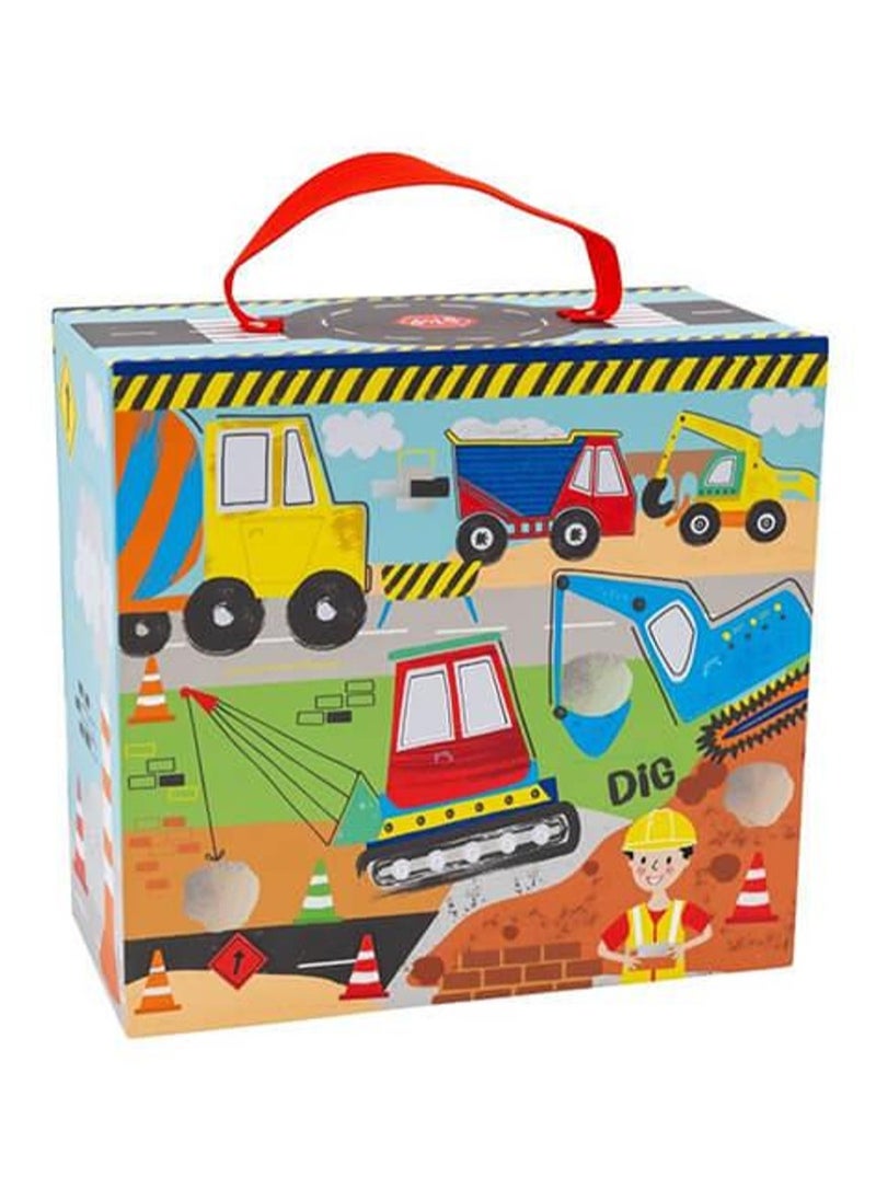 Floss & Rock - Floss & Rock Construction Playbox - Creative Building & Activity Set for Kids - Image 1