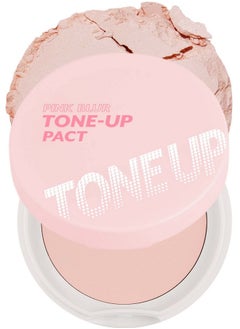I'M MEME Compact Toneup Pact ; With Calamine Powder, Pink Blur Effect, Mattify Skin, Pressed Powder, Gift, 0.35 Oz  - Image 2