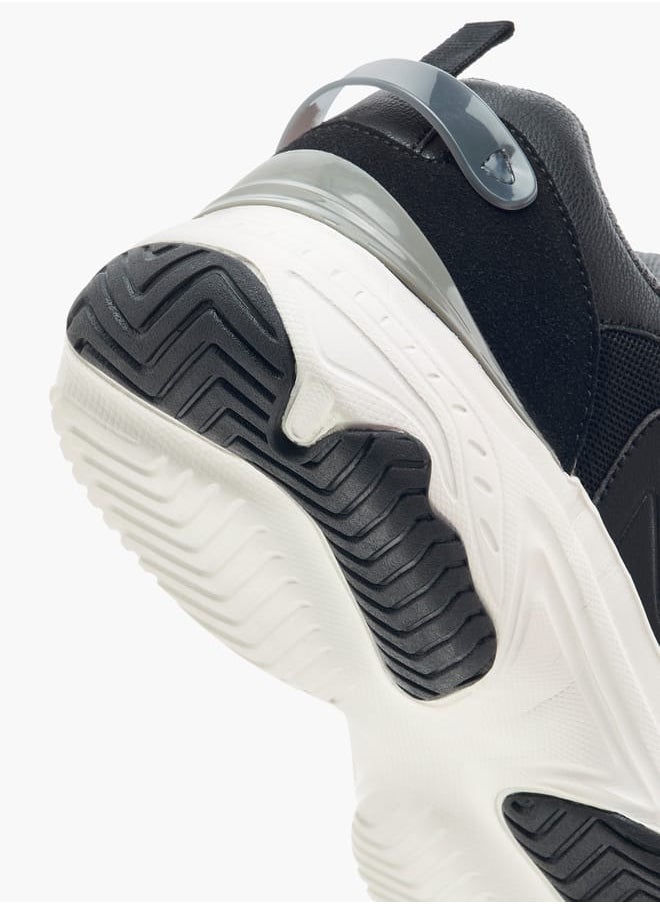 Dash Women Panelled Sports Shoes with Lace-Up Closure  - Image 4