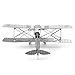 Fascinations Metal Earth DH82 Tiger Moth Airplane 3D Metal Model Kit Fascinations - Image 3