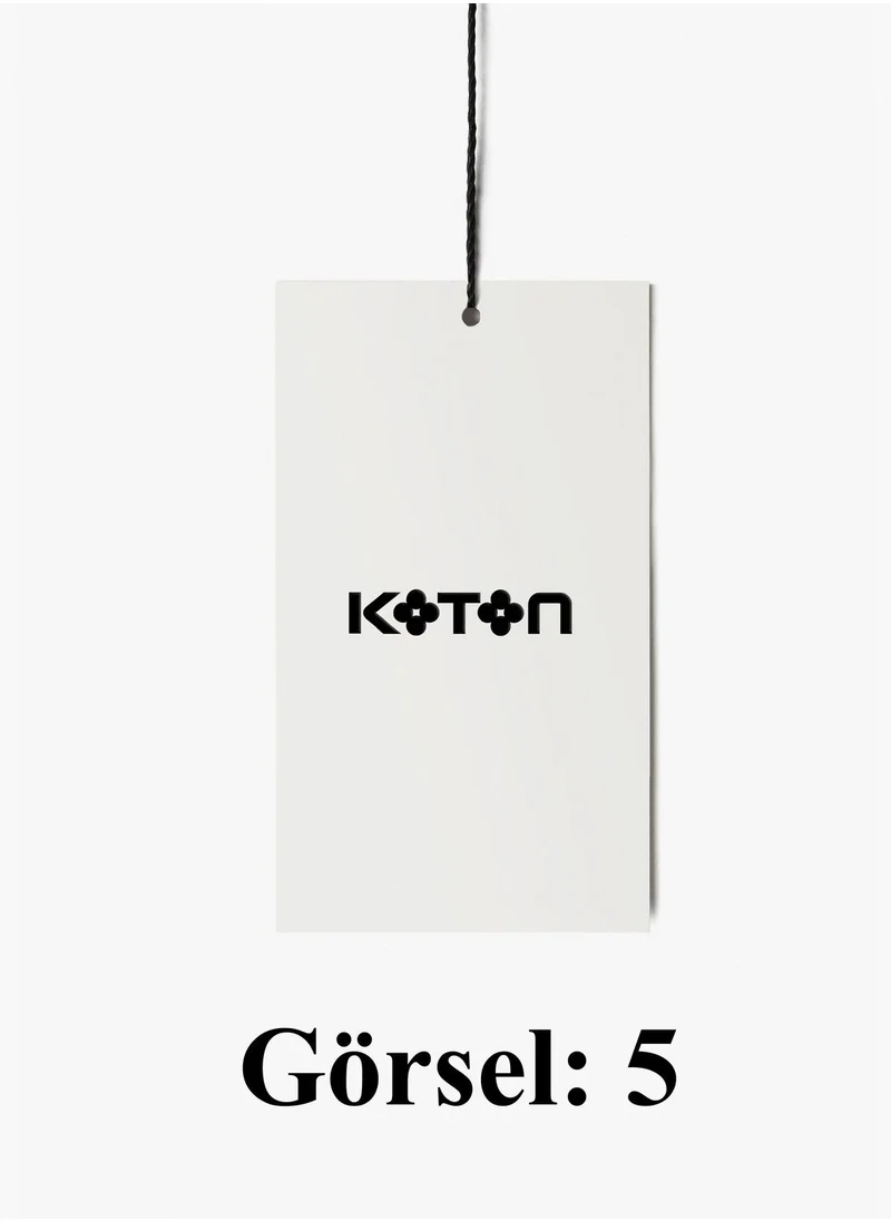 KOTON Şahika Ercümen X Koton - Waist Detail Bikini Bottom