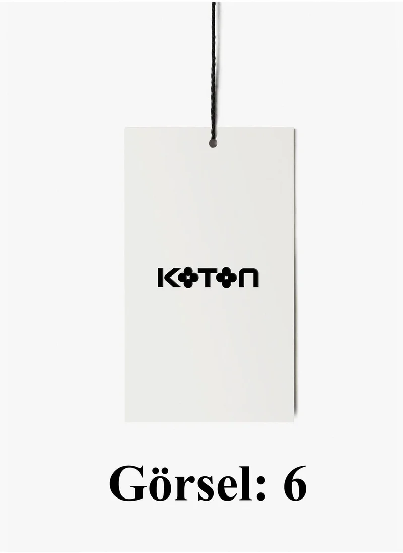 KOTON Şahika Ercümen X Koton - Waist Detail Bikini Bottom