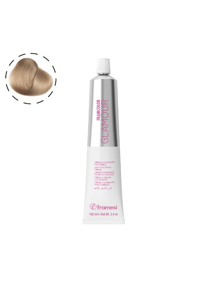 Framesi Framcolor Glamour Hair Dye, Shade 8.626 Intense Reddish Purple Blonde, 100ml - Image 2