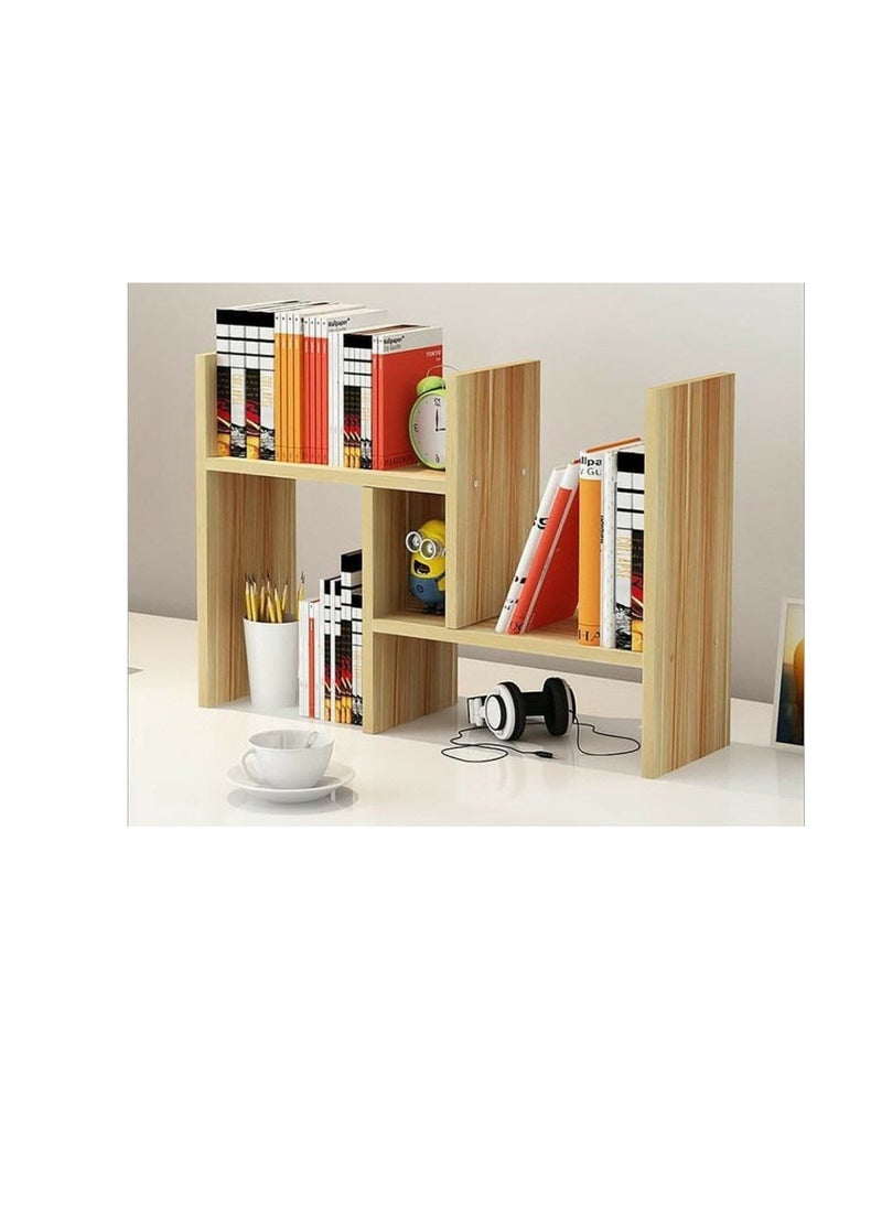 Generic - H-shaped organizer for every kitchen and home. You can organize your kitchen with ease. Spice sets, oil and vinegar bottles, butter cans. Use it as a coffee corner with its mugs, coffee machine, and everything you need. Or use it as a book or desk organizer. Made of 1.8 cm thick wood with melamine veneer to resist water and vapors. Height: 42 cm, depth: 11 cm, and the width can be controlled. - Image 1