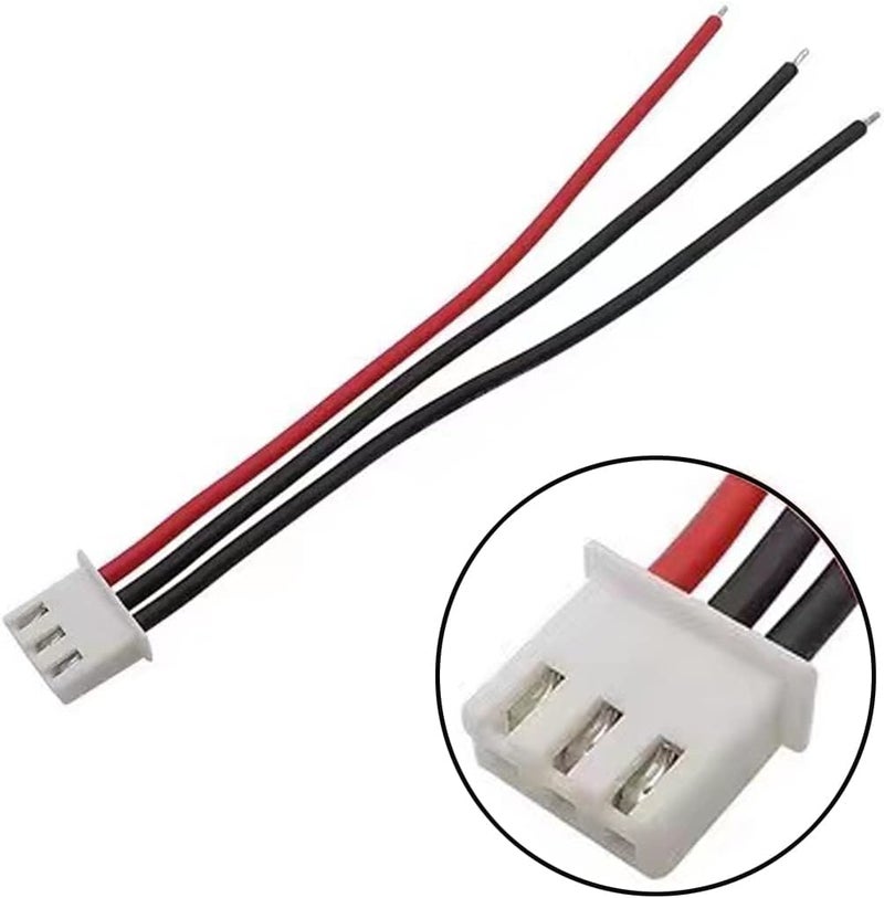 FLY RC 10pcs JST-XH 2S 7.4v LiPo Balance Plug Extension Cable Battery Charger Connector 22AWG for RC Drone Rechargeable Lipo - Image 3