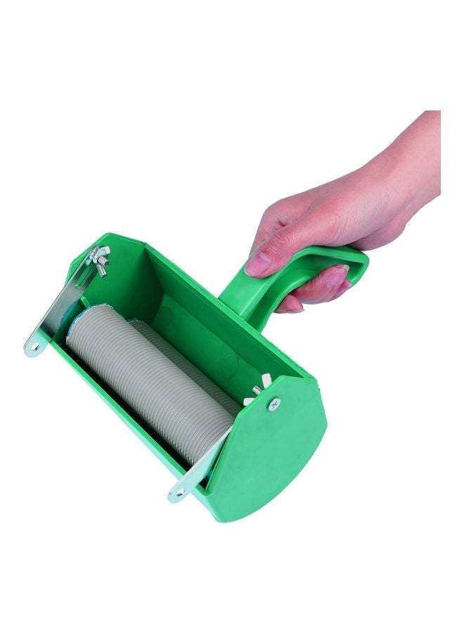 NIBEMINENT DIY Wall Hanging Painting Roller Green/Grey 20x11x15centimeter - Image 4