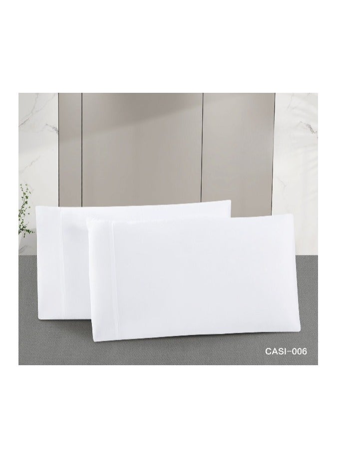 Microfiber Pillowcases 2 Pieces Soft Pillow Cover with Envelope Closure (Without Pillow Insert) Pastel