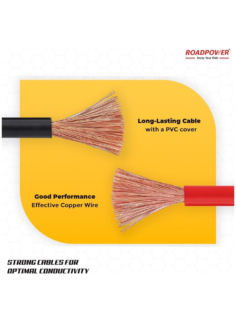 RoadPower Booster Cable With Zipper Bag 3000 AMP 4.87 Meter - Image 5