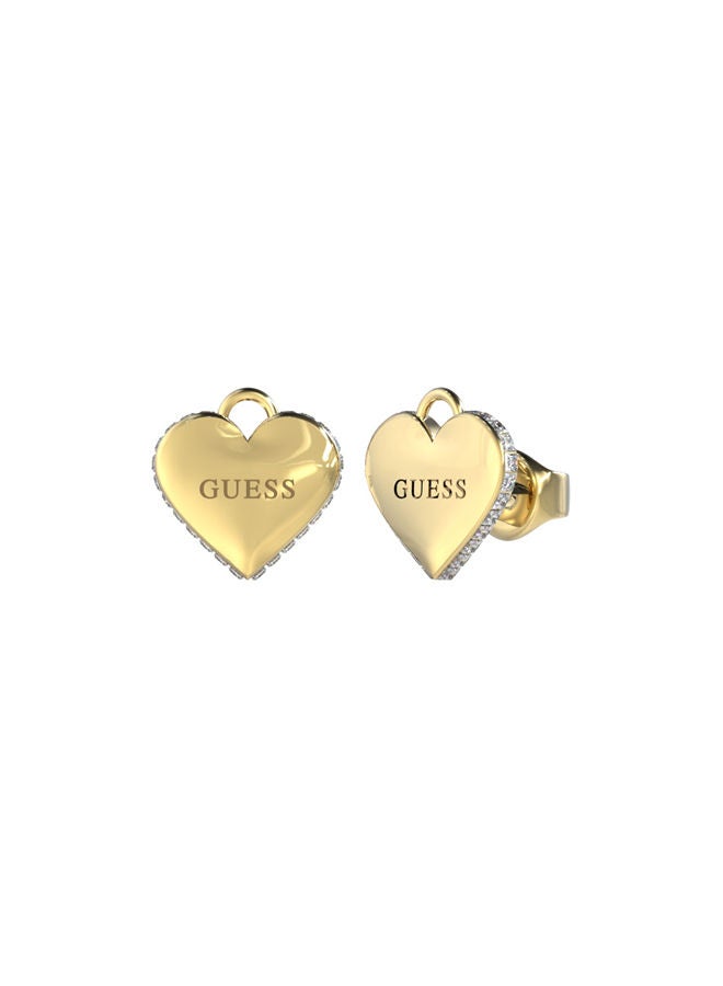 GUESS Heart Stud Earring