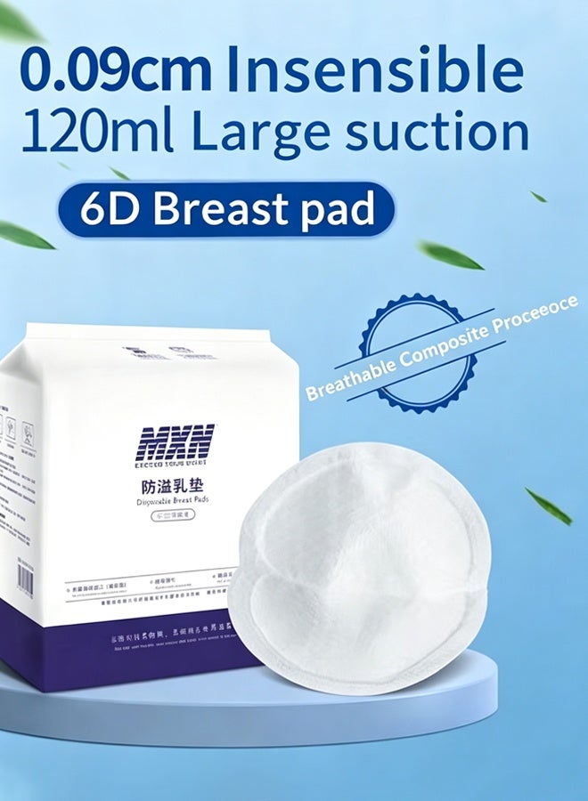 Berma Baby 60-Pieces Disposable Nursing Pads, Soft And Super Absorbent Breast Pads, Breast Feeding Essentials - Image 2
