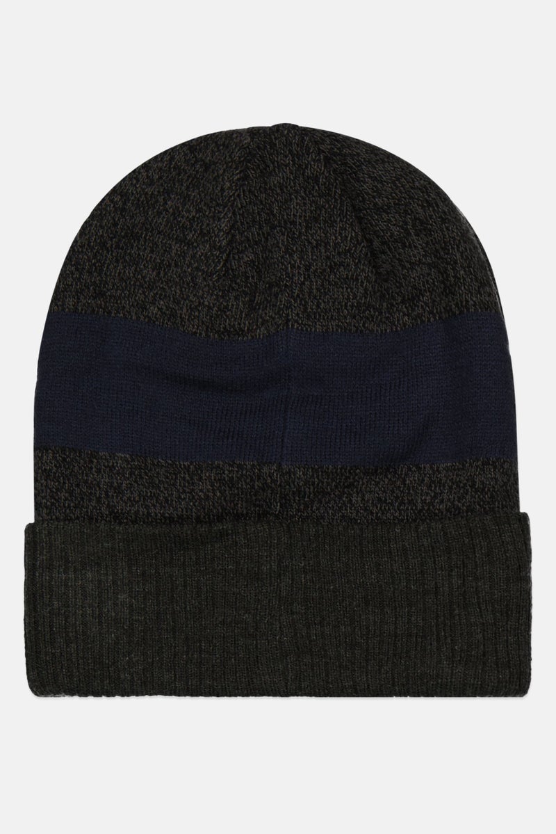 Levi's Men Brand Logo Beanie, Grey Combo  - Image 2