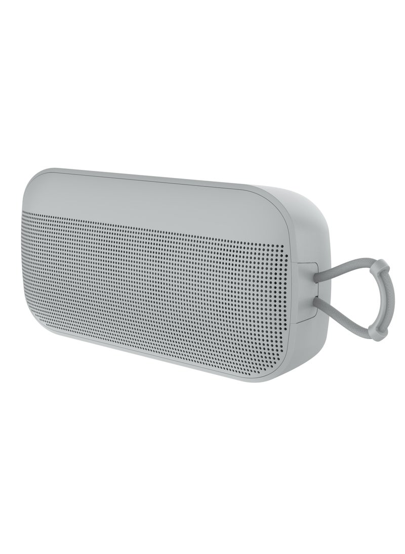 GRABIT - G-ROCK 5W Bluetooth Speaker – Compact & Powerful Experience clear stereo sound with Bluetooth 5.2, dual 52mm speakers, and a 1200mAh battery for 3-4 hours of playtime. Lightweight (0.5kg) and travel-friendly, it’s perfect for home, office, and outdoor use. Compatible with iPhone, Samsung, OnePlus, Xiaomi, Huawei, Google Pixel, iPads, MacBooks, and more. - Image 1