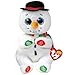 TY Beanie Bellie WEATHERBY Christmas Snowman 6 - Image 2