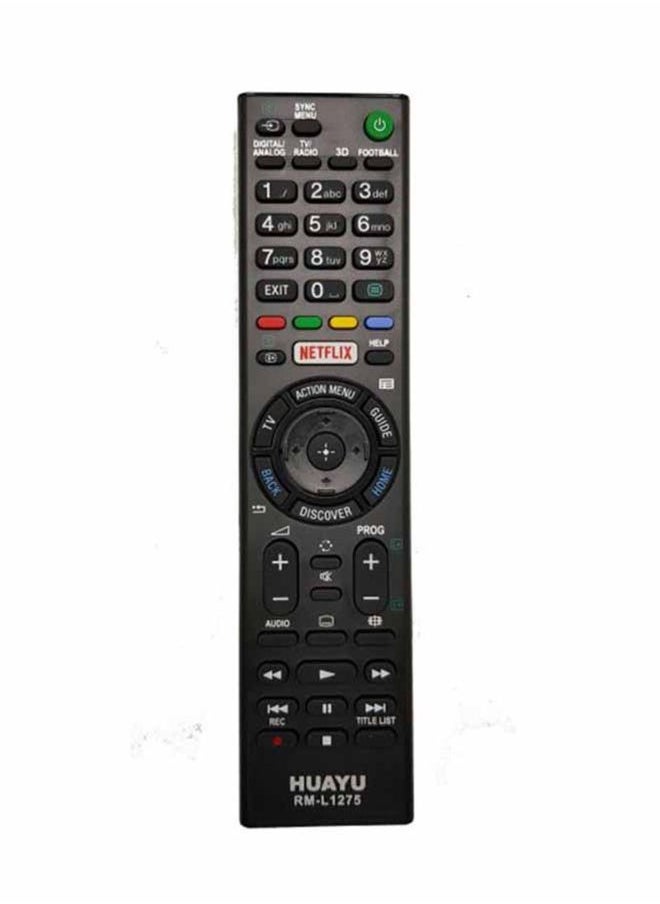 Huayu Compatible Remote Control For Sony Smart TV Black