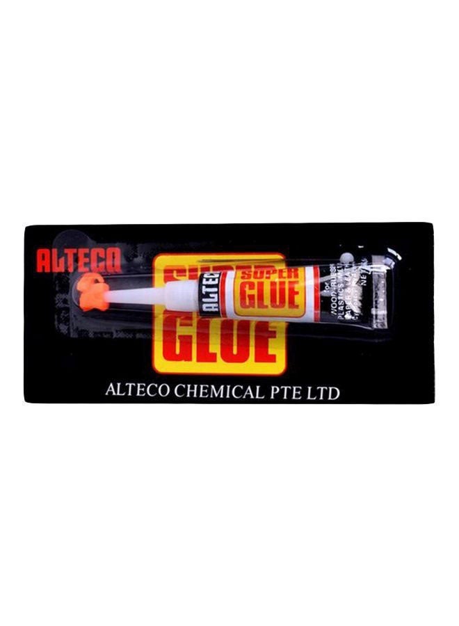 Alteco Super Glue Quick Cure High Strength Adhesive, Clear 3g - Image 1