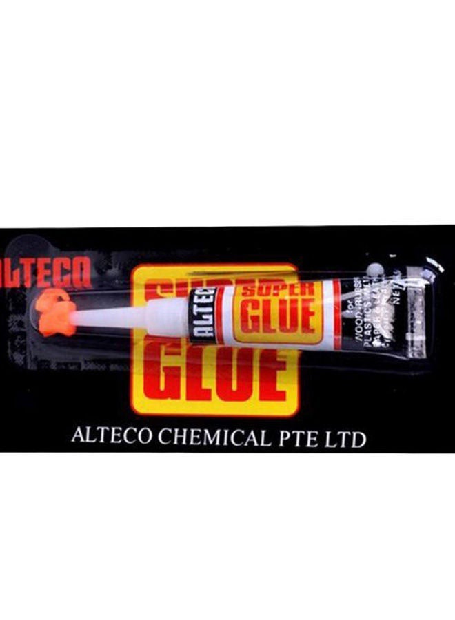 Alteco Super Glue Quick Cure High Strength Adhesive, Clear 3g - Image 2