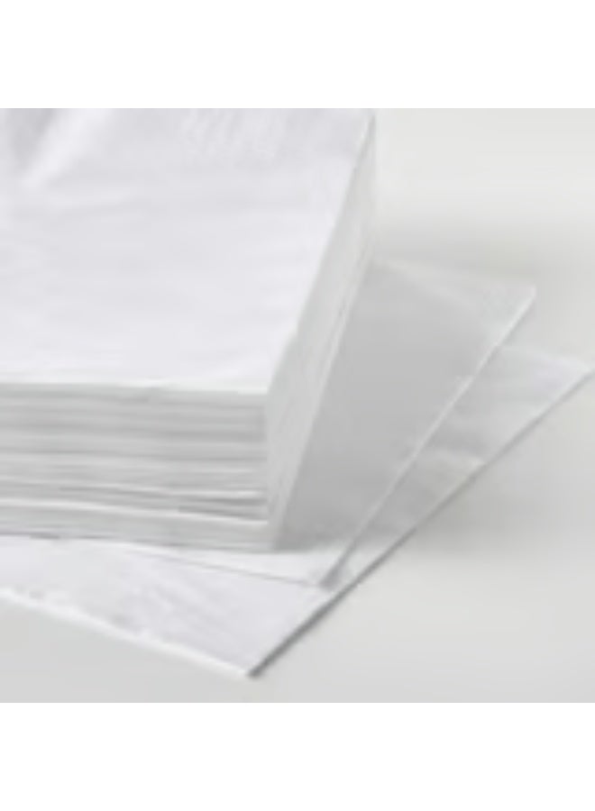 منديل ورقي، أبيض، 40×40 سم - Image 2