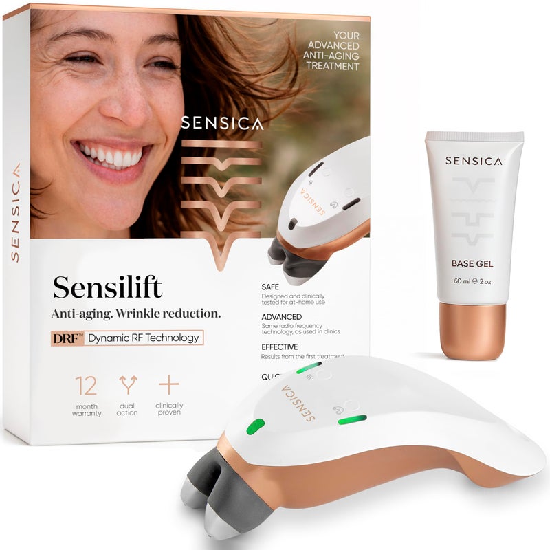 Sensica Sensilift AntiAging RF Skin Tightening Device SalonStyle Radio Frequency Face Sculpting Tool for Face Neck Lifting Firming Wrinkle Reduction AtHome Skincare Machine - Image 2