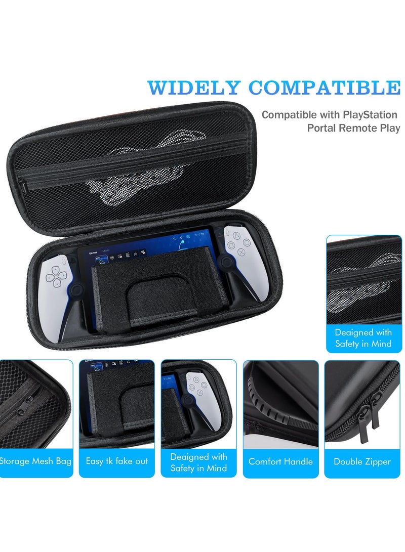 Sony PS5 Carrying Case Travel Storage Bag Compatible with Disc and Digital Edition for Remote Play and VR2 Accessories - Image 4