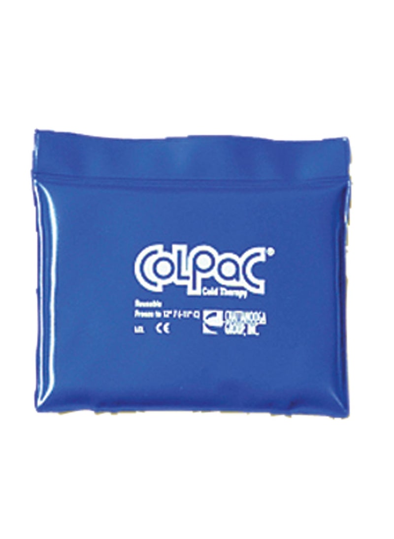 Chattanooga Chattanooga ColPac Reusable Gel Ice Pack Cold Therapy for Wrist, Ankle, Knee, Arm, Elbow for Aches, Swelling, Bruises, Sprains, Inflammation (5.5" x 7.5") - Blue 