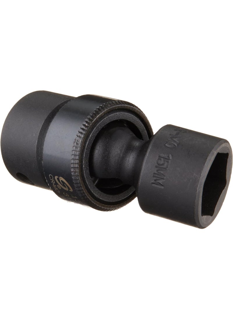 Sunex Tools Sunex 315UM 3/8" Drive 15-Mm Universal Impact socket 