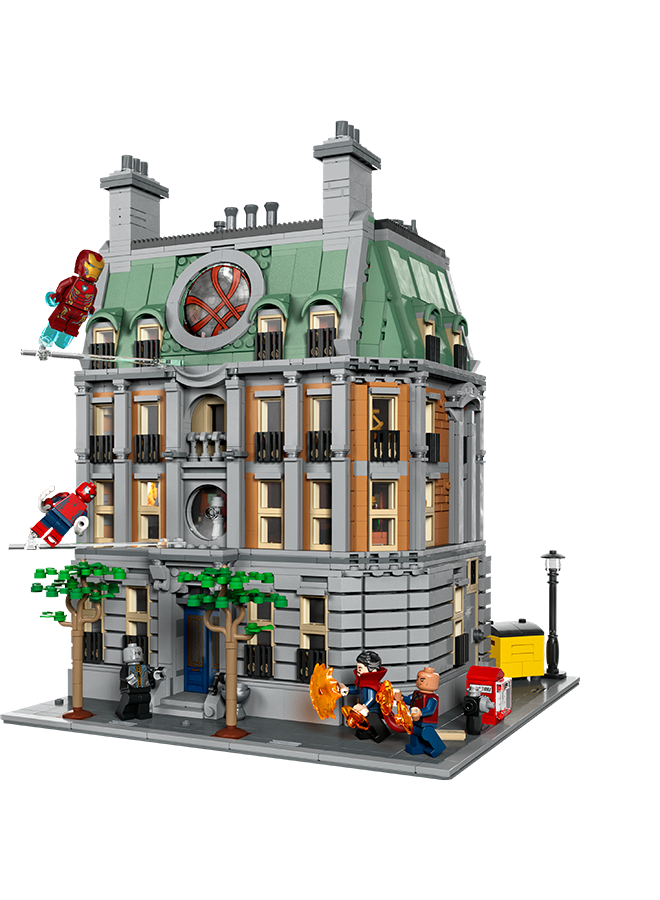 ليغو Marvel Sanctum Sanctorum 76218 Modular Building Kit; Collectible Doctor Strange Set For Adult Model-Makers; Includes 9 Iconic Minifigures; Gift Idea For Mature Fans Of The Marvel Universe (2,708 Pieces)