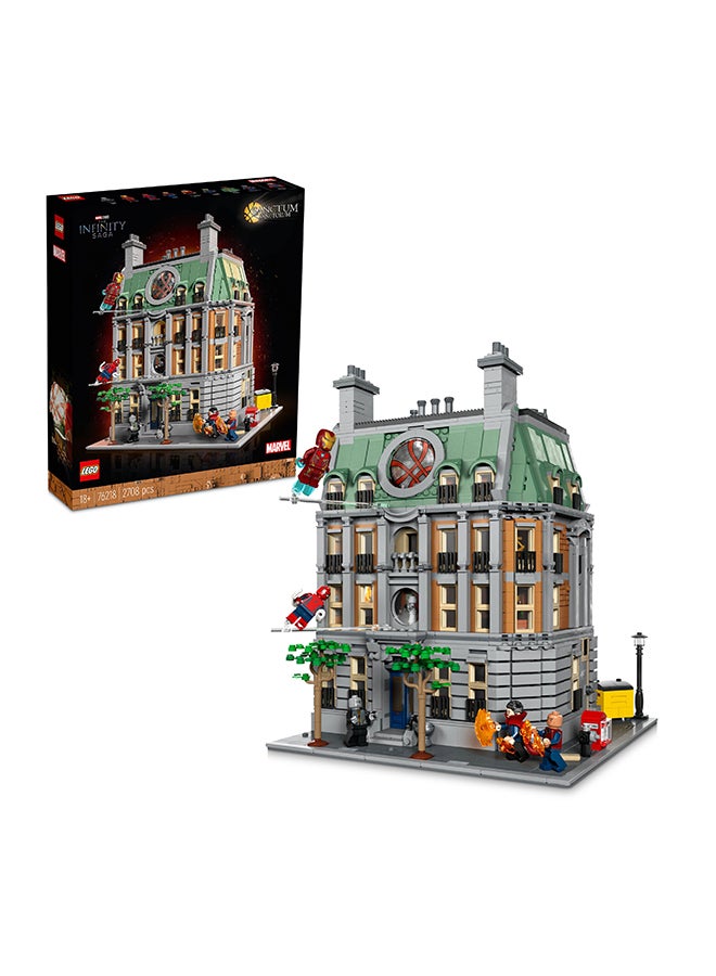 Marvel Sanctum Sanctorum 76218 Modular Building Kit; Collectible Doctor Strange Set For Adult Model-Makers; Includes 9 Iconic Minifigures; Gift Idea For Mature Fans Of The Marvel Universe (2,708 Pieces)