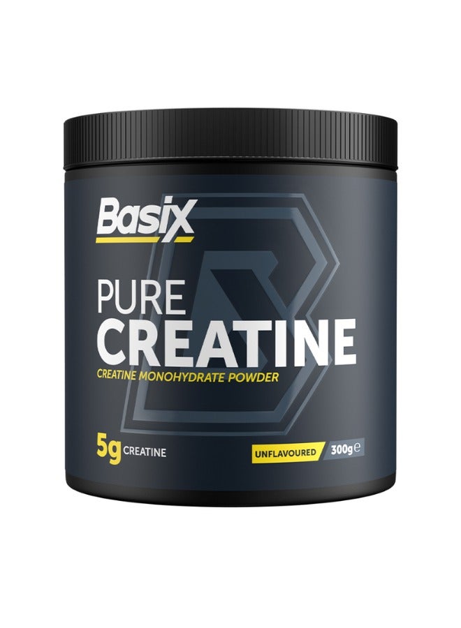 Basix Pure Creatine Unflavored 300 Gm 