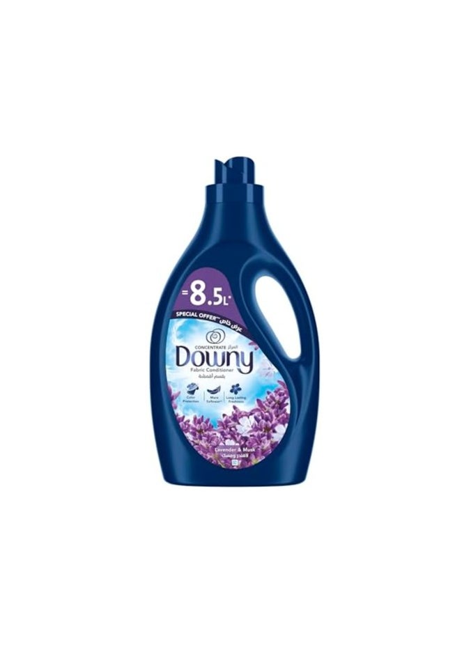 Downy Fabric Conditioner, Concentrate, Lavender & Musk Variant, Color Protection, More Softness, Longer Lasting Freshness, 2.9L