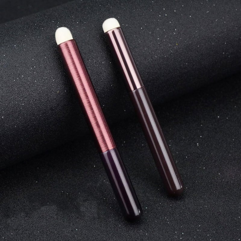 ibasenice 3pcs Mini Lip Smudge Brush Set with Artificial Fiber for Makeup Blending and Concealer Application, Portable Lipstick Applicators for Women’s Beauty Tools - Image 5
