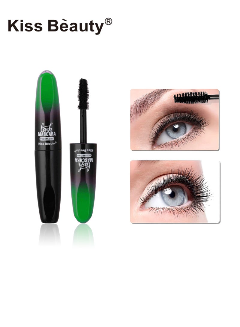 Kiss Beauty Mascara Lasting Nourishing Waterproof Natural Look Drak Black Waterproof Nourishing Mascara – Long-Lasting, Natural Look for Everyday Wear  - Image 1