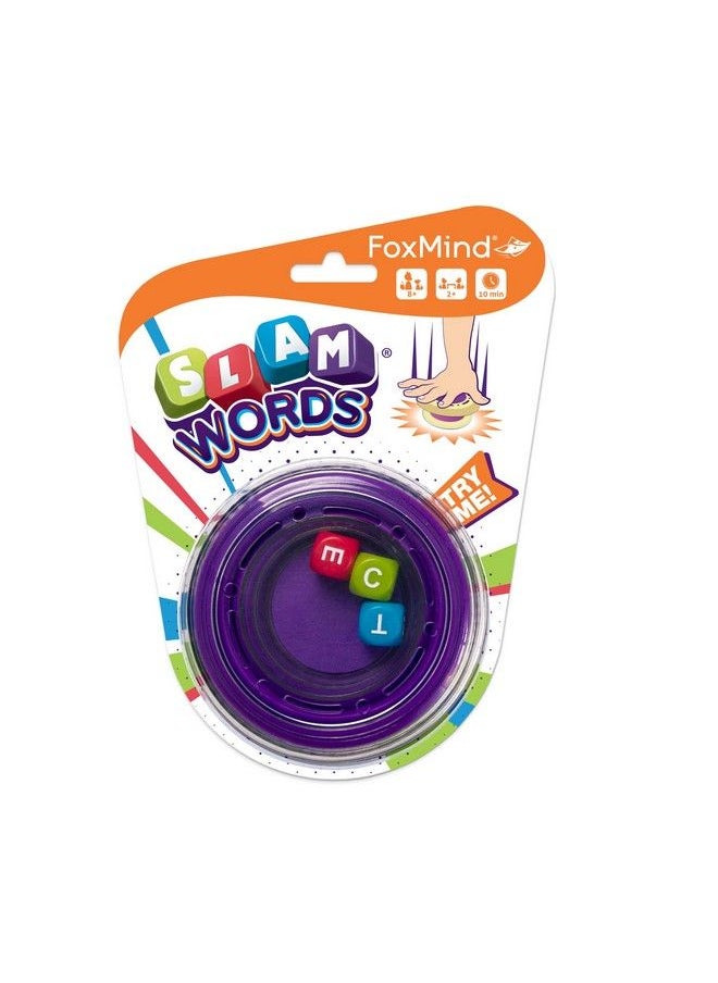 FoxMind - Games: Slam Words Easy To Learn Interactive Family Fun Social Game Easily Portable Play Anywhere On The Go Made For 2 Or More Players For Ages 8 And Up - Image 1