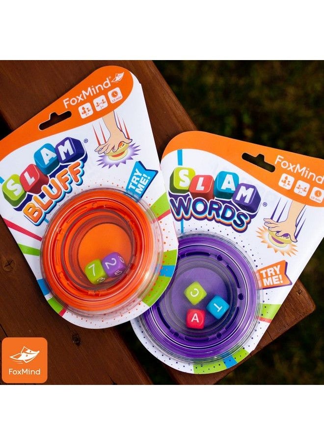 FoxMind - Games: Slam Words Easy To Learn Interactive Family Fun Social Game Easily Portable Play Anywhere On The Go Made For 2 Or More Players For Ages 8 And Up - Image 1