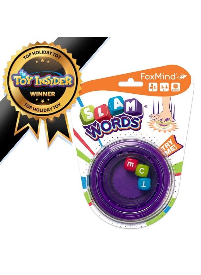 FoxMind - Games: Slam Words Easy To Learn Interactive Family Fun Social Game Easily Portable Play Anywhere On The Go Made For 2 Or More Players For Ages 8 And Up - Image 1