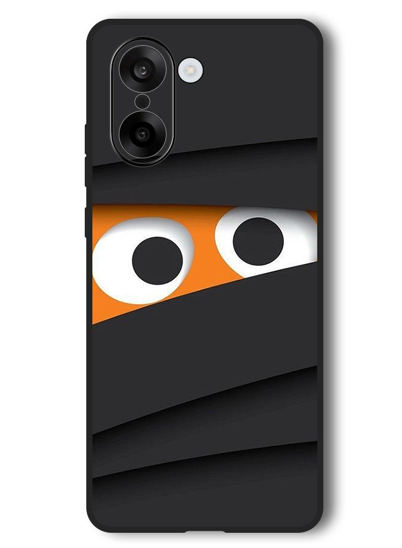 Theodor Case Compatible with OnePlus Nord CE 5 6.77 Inch Protection Shockproof Bumper Cover Two Eyes Appearing - Image 1