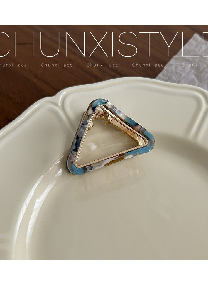 Goolsky Chic Geometric Acetate Hair Claw Clamps Metal Hair Crab Women Girls Hair Clip Leopard Hairpin Hair Crab Hair Accessories, ideal choice for gifts - Image 2